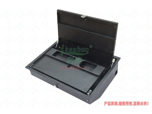 手動液晶屏翻轉器FC-223【拉鎖、黑色】